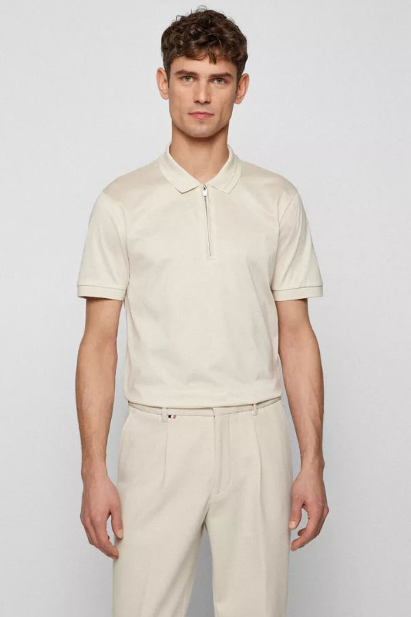 POLO BOSS - 131 ECRU